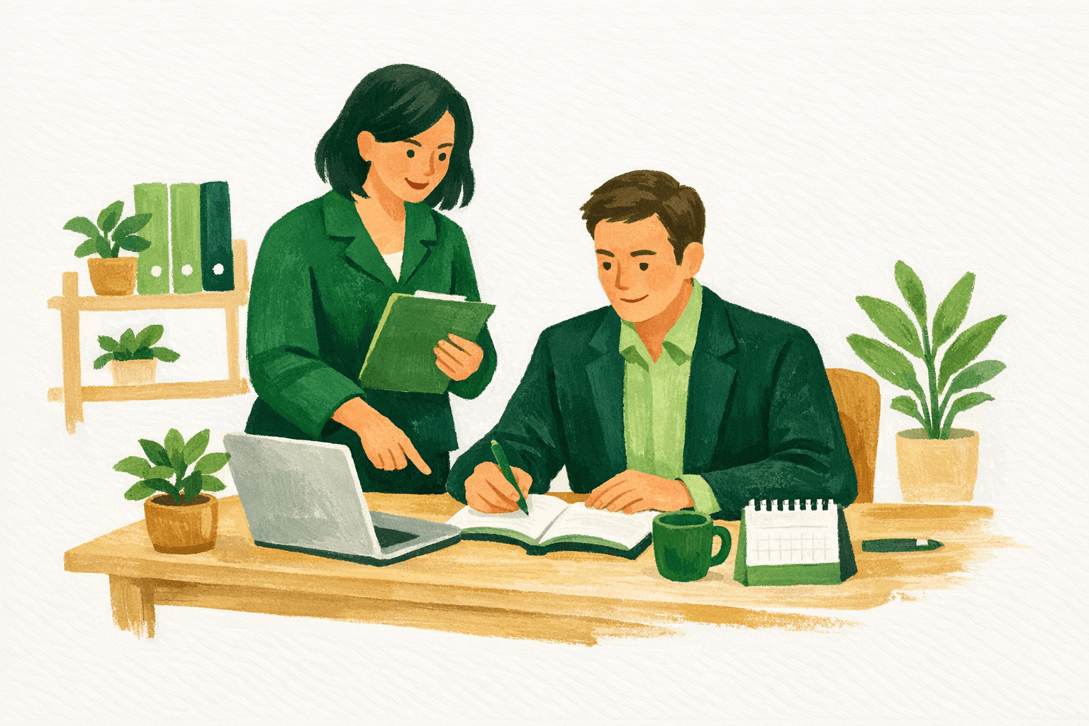 Assessoria executiva: suporte de alto nível