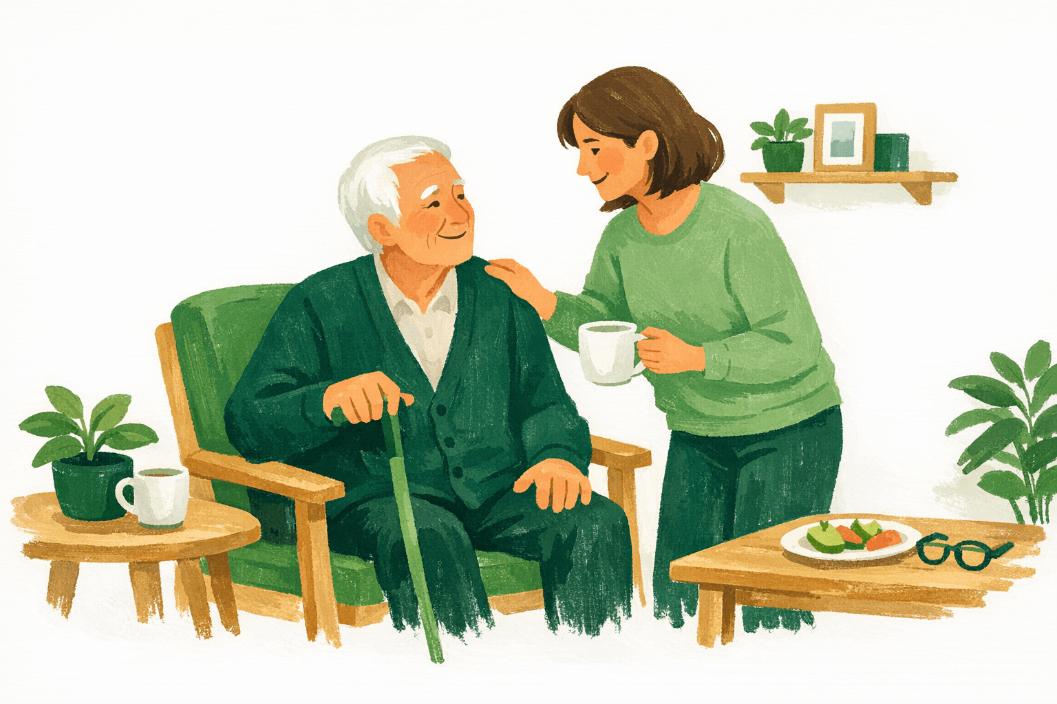 Assistente para idosos: como a família pode ajudar