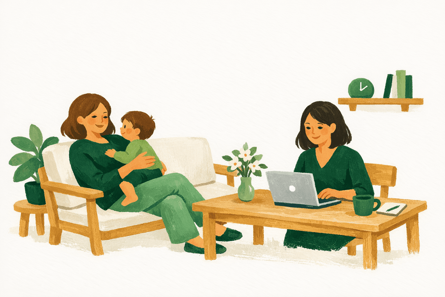 Assistente pessoal para mães: tempo de volta