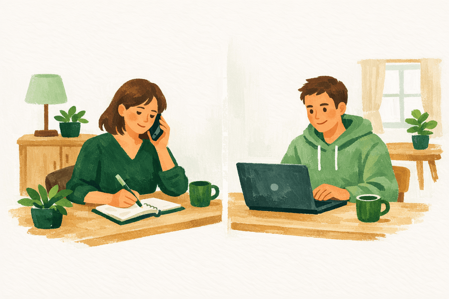 Assistente pessoal vs. secretaria virtual