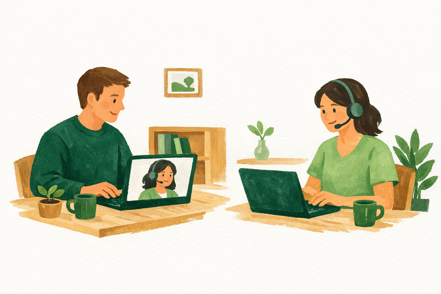 Como trabalhar bem com sua secretária remota