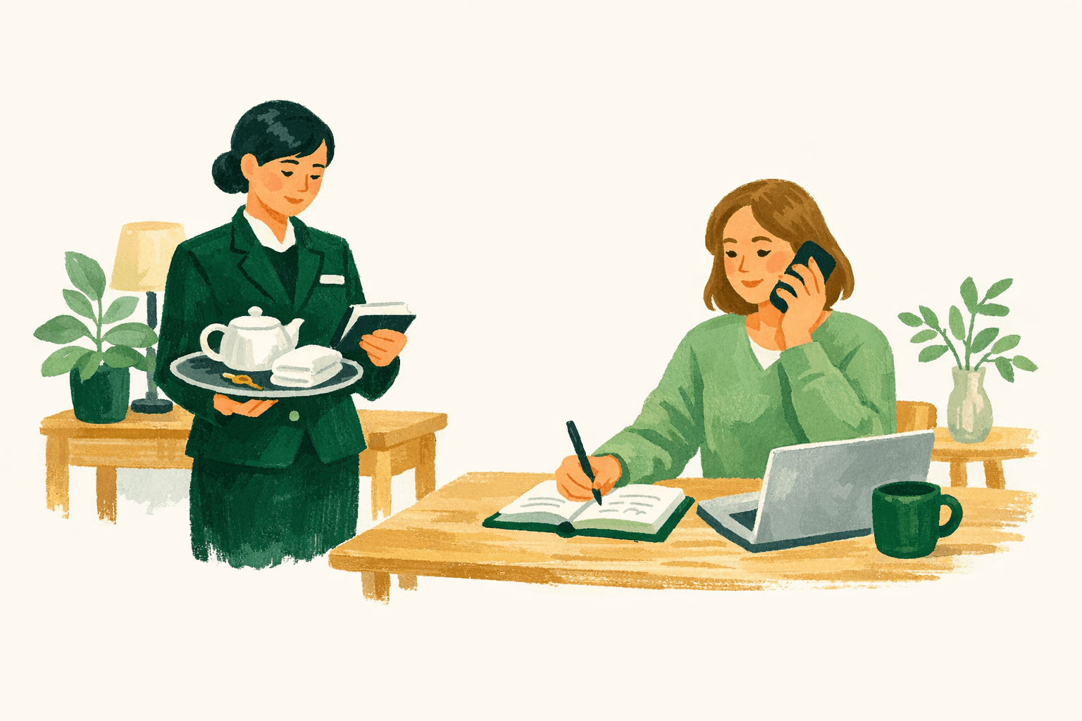 Concierge vs. assistente pessoal: diferenças