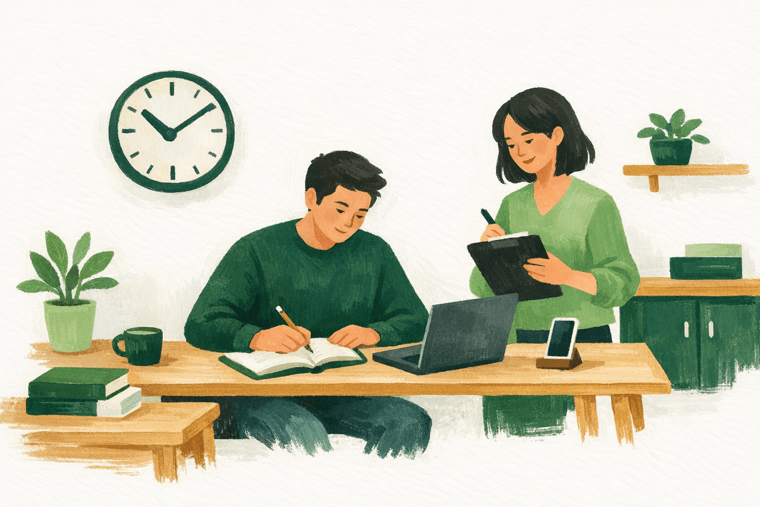 Gestao de tempo para empreendedores com assistente