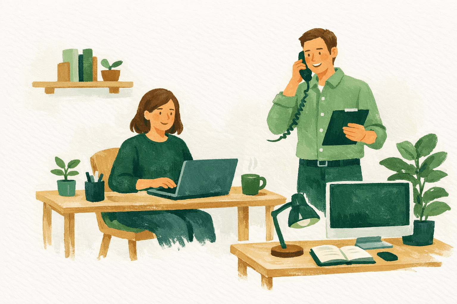 Secretária compartilhada: economize até 70%