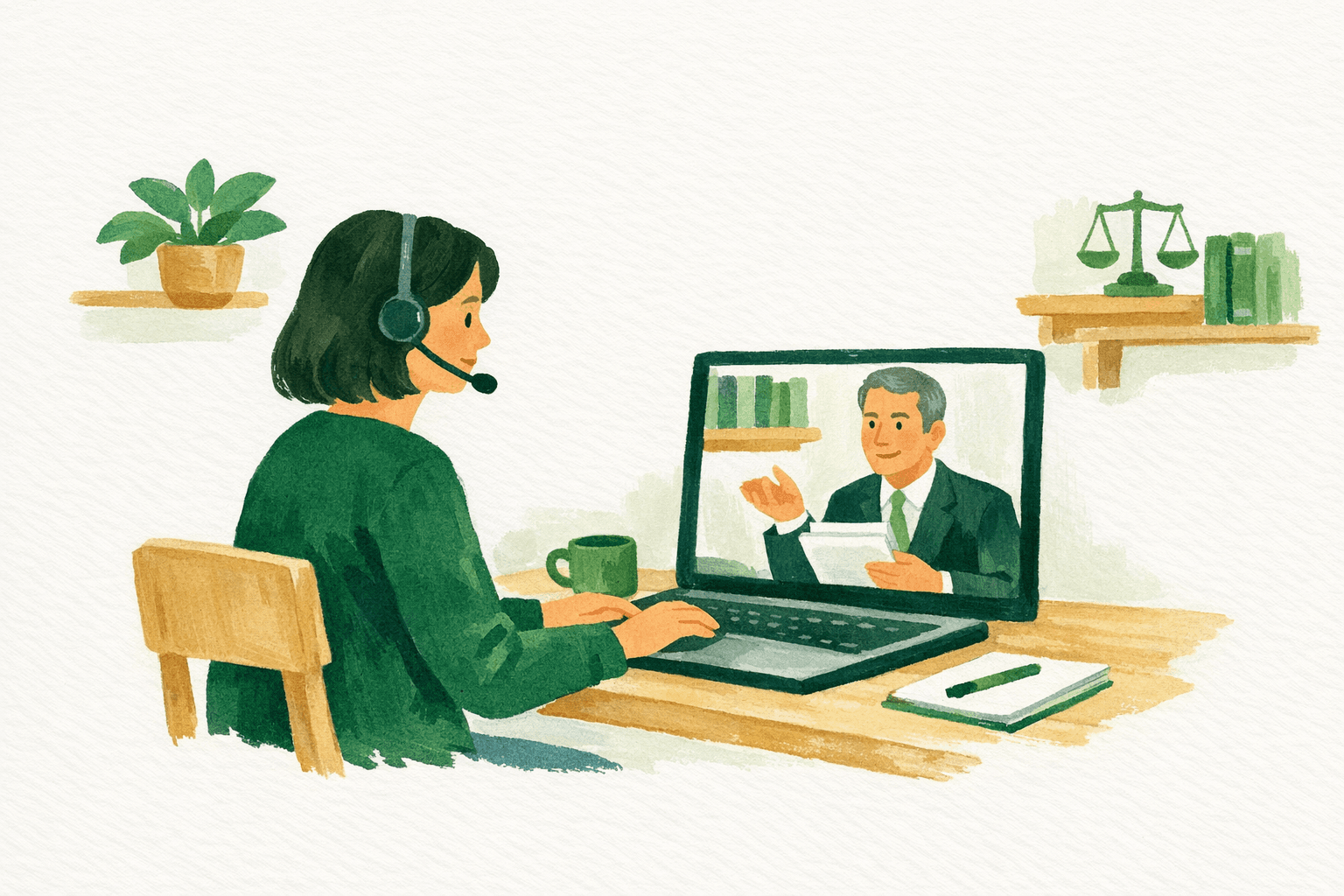 Secretária remota para advogados: vale a pena?