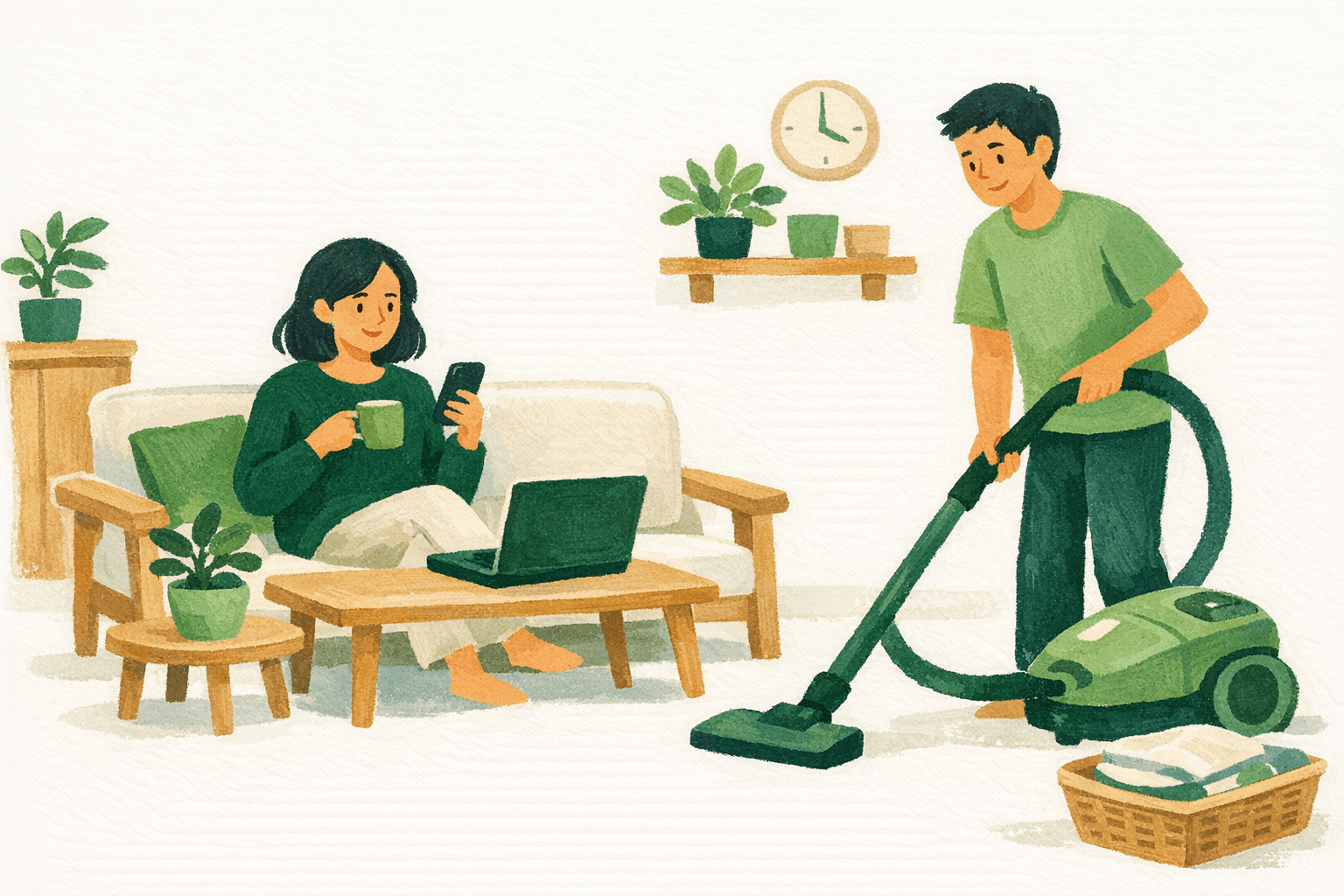 Tarefas domesticas para delegar ao assistente