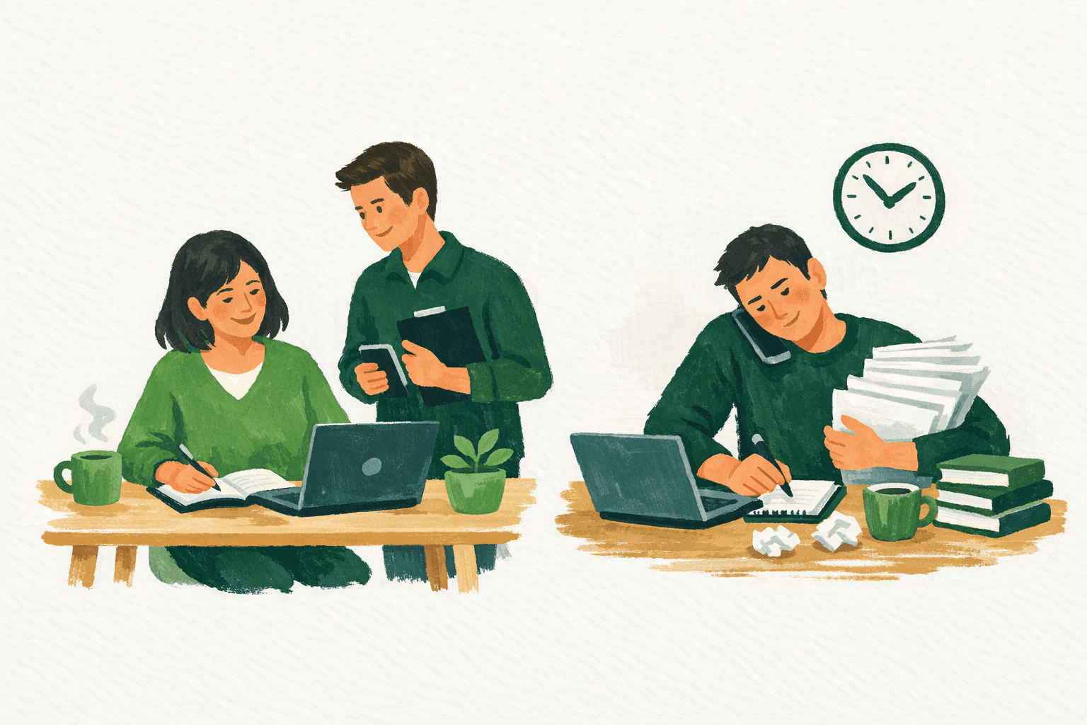 Assistente pessoal vs. fazer tudo sozinho