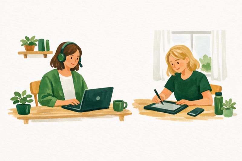 Secretária Online vs. Digital: Qual Escolher?